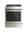 KitchenAid® 6.4 Cu. Ft. Electric Downdraft Slide-In Range - PrintShield™ Stainless Finish - KSEV730TPS