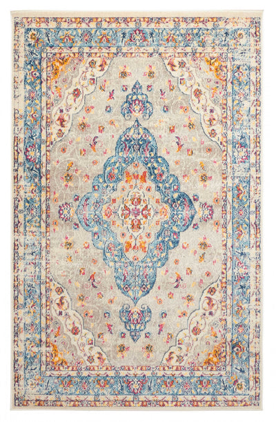Daria Grey Rug 8'0" x 10'0" | Tapis Traditionnel Daria 8'0" x 10'0" en Gris