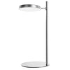Dainolite Fia 1 Light LED Table Lamp Satin Chrome