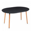 Noah Space-Saving Dining Table with Extendable,Black