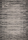 Jackson Black Grey Distressed Outdoor Rug, 7'10\" x 10'6\" Outdoor Area Rug