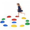 Outsunny Stepping Stones Kids With Anti-slip Mat, 12 Pcs Balance Stepping Stones Obstacle Course, Indoor Outdoor Play Equipment Toys For Ages 3-8 Years, Coordination Game For Kids