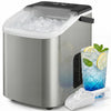 HOMCOM Portable Ice Maker Countertop 9 Ice Cubes Ready in 7 Mins 26lbs/24H