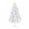 Homcom 6ft Artificial Christmas Tree With Ornament And 930 Branch Tips