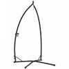 Outsunny Hammock Chair Stand, Steel Hanging Chair Stand Only w/ Cup Holder