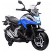 Qaba Honda Licensed 12v Electric Motorcycle, Battery Powered Ride-On On Motorbike For Kids With Headlights Music Training Wheels, For 3-6 Years, Blue