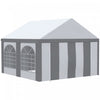 Outsunny 13 X 13ft Party Tent With Sides, 4 Windows And 2 Doors