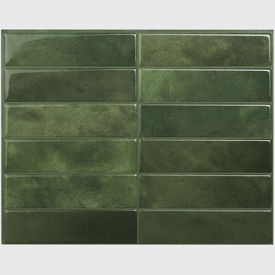Smart Tiles Peel and Stick 4-Sheet 12 x 9 Backsplash - Morocco Sefrou|Dosseret Smart Tiles peler et coller 12 x 9, 4 feuilles - Morocco Sefrou