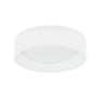 Dainolite Cfled Flush Mount 11\" Ivory Shade Lamp