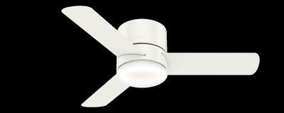 Minimus Ceiling Fan with Light Fixture - White | Ventilateur de plafond Minimus avec luminaire - Blanc