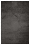 Argo Plush & Shags Charcoal Washable Rug 5'0\" x 7'6\" Indoor Area Rug