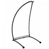 Outsunny Hanging Hammock Chair Stand Only, C Shape Swing Stand, Black