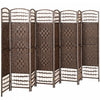 HOMCOM 5.6ft Folding Room Divider, Freestanding Privacy Screen for Bedroom