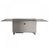 Forno Cinetico Smart Dining Table, Sandstone Black, 5.3 cu.ft fridge and freezer-FDTFR7044-86BLK Refrigerator