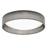 Dainolite Cfled Flush Mount 15\" Grey Shade Lamp