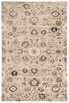 Lunelle Traditional Grey Washable Rug 5'0\" x 7'6\" Indoor Area Rug
