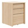 Multi-Purpose Storage Office Storage And Filling Cabinet, Natural Blonde Oak Coat Rack