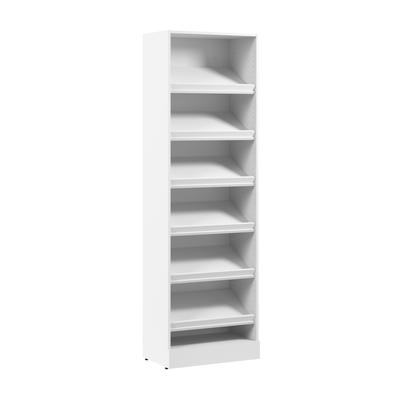 Bestar Florence 25" Modular Shoe Shelf Closet System - White|Système de garde-robe modulaire Florence de Bestar de 25 po avec tablette pour chaussures - blanc