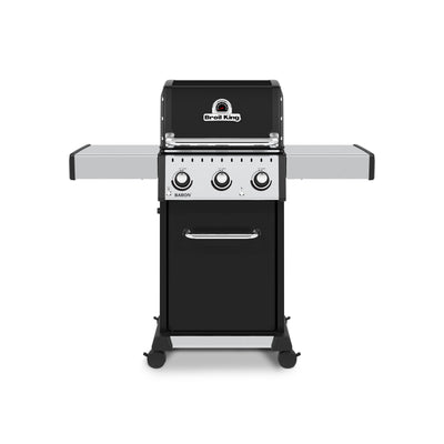 Broil King Baron™ 320 Pro Natural Gas Grill in Black - 874217|Gril à gaz naturel BaronMC 320 PRO noir de Broil King - 874217
