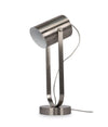 Estelle 16.25\" Table Lamp with Metal Swivel Shade – Stainless Steel