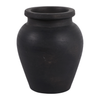 6.25” Terracotta Bud Vase – Black