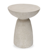 Lake 18.9\" Modern End Table - Cream