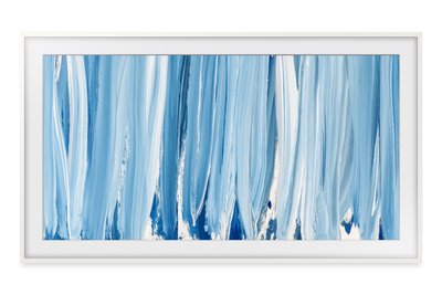 Samsung Customizable Bezel for 55” The Frame Pro TV – White | Cadre décoratif personnalisable pour téléviseur The Frame Pro de 55 po de Samsung - blanc | SCFH55WT