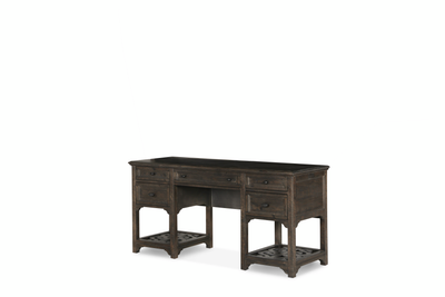 Bingham 64" Office Desk - Peppercorn | Bureau Bingham de 64 po - grain de poivre
