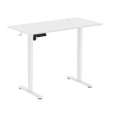 Tygerclaw 47" 2-Stage Sit Stand Desk - White|Bureau assis ou debout TygerClaw de 42 po à 2 étages - blanc