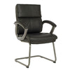 Tygerclaw 24\" Mid Back PU Leather Office Chair - Black