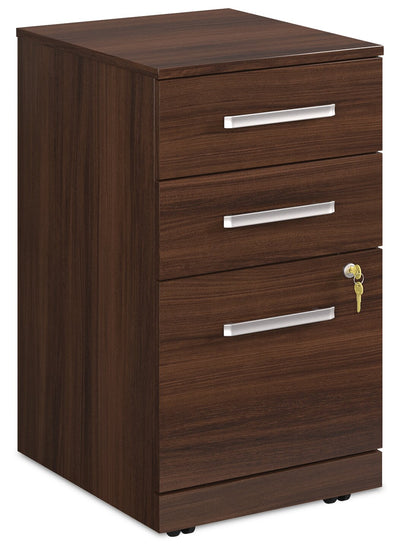 Affirm 15.55" Commercial Grade 3-Drawer Filing Cabinet - Noble Elm|Classeur Affirm de 15,55 po de qualité commerciale à 3 tiroirs - orme noble