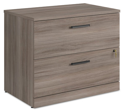 Affirm 35.43" Commercial Grade 2-Drawer Filing Cabinet - Hudson Elm|Classeur Affirm de 35,43 po de qualité commerciale à 2 tiroirs - orme Hudson