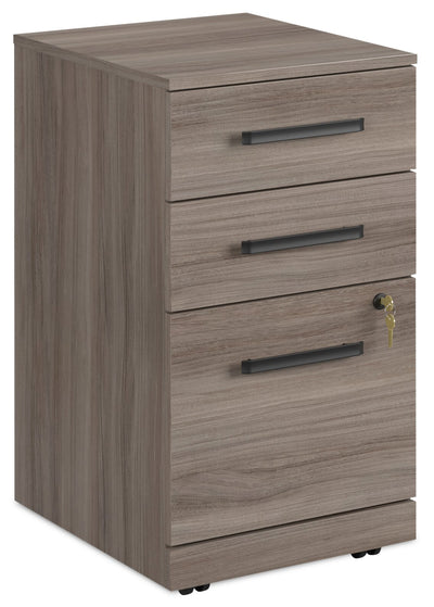 Affirm 15.55" Commercial Grade 3-Drawer Filing Cabinet - Hudson Elm|Classeur Affirm de 15,55 po de qualité commerciale à 3 tiroirs - orme Hudson