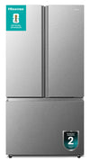 Hisense 36\" 22.5 Cu. Ft. Counter-Depth French-Door Refrigerator - Stainless Steel - RF225A3CSE