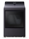 LG 7.3 Cu. Ft. Electric Dryer with Steam - Matte Black - DLEX8600BE