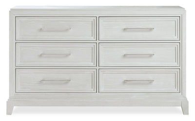 Vida Bedroom 6-Drawer Dresser, 66"W x 40"H - Sand | Commode Vida de 66 po (L) x 40 po (H) à 6 tiroirs pour la chambre à coucher - sable