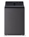 LG 5.8 Cu. Ft. Smart Top-Load Washer with EasyUnload™ and AI Sensing - Platinum Black - WT8200CL