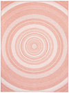 Neisha Modern Coral Rug 5'3\" X 7'3\" Area Rug