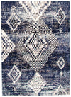 Makondo Mosaique Blue Area Rug - 6'7\" x 9'6\"