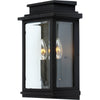 Freemont 2-Light Black Outdoor Wall Light I