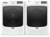 Maytag Front-Load 5.5 Cu. Ft. Washer with Extra Power and 7.3 Cu. Ft. Electric Steam Dryer – White