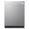 LG 24\" 42 dBA Built-In Top-Control Smart Dishwasher with QuadWash®Pro - Smudge Proof Stainless Steel - LDTH7972S
