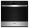 Whirlpool 30\" 4.3 Cu. Ft. Electric Single Wall Oven with True Convection - Fingerprint Resistant Stainless Steel - WOES7030PZ