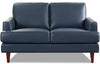 Hydeline Cassis Leather Loveseat - Navy|Causeuse Cassis de Hydeline en cuir - bleu marine