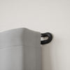 Umbra Midnight Matte Black Expandable Double Blackout 3/4" Curtain Rod - 42"-120" | Tringle à rideaux coupe-lumière extensible double Midnight de Umbra noir mat de 3/4 po - 42 po à 120 po