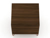 Manhattan Comfort Rockefeller Mid-Century Modern Nightstand with Drawer - Brown|Table de nuit Rockefeller de Manhattan Comfort de style moderne du milieu du 20e siècle avec tiroir - brune