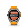 Garmin Fēnix 8 Amoled Sapphire Smartwatch 51mm - Gps, Compass, Gyroscope And Barometric Altimeter | Montre Intelligente Garmin Fēnix 8 Amoled Sapphire 51mm - Gps, Boussole, Gyroscope Et Altimetre Baro