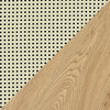 Sheridan Mid-Century Modern 4-Piece Living Room Set in Natural | Ensemble de salon Sheridan Mid-Century Modern 4 pieces en bois naturel