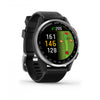 Garmin Approach S44 Amoled Golf Smartwatch - Gps, 43,000 Preloaded Courses | Silver Aluminum Bezel W|Montre Connectee De Golf Garmin Approach S44 Amoled - Gps, 43 000 Parcours Precharges | Lunette En A