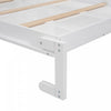 Aiden Murphy Bed with Shelves and LED Lights,Full Size,White Full Bed | Aiden Lit escamotable Murphy avec etageres et eclairage LED, taille Full, blanc